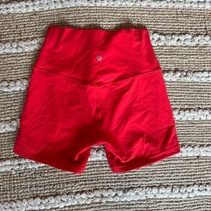 Lululemon Align biker shorts size 6, 6” inseam